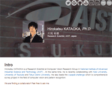 Tablet Screenshot of hirokatsukataoka.net